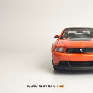ماکت ماشین فورد موستانگ Ford  مدل Boss 302 رنگ نارنجی