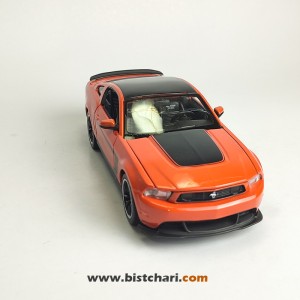 ماکت ماشین فورد موستانگ Ford  مدل Boss 302 رنگ نارنجی