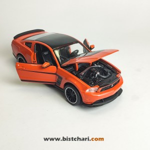 ماکت ماشین فورد موستانگ Ford  مدل Boss 302 رنگ نارنجی