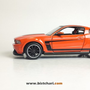 ماکت ماشین فورد موستانگ Ford  مدل Boss 302 رنگ نارنجی