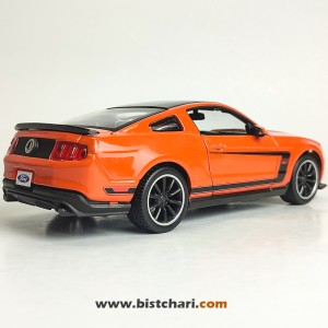 ماکت ماشین فورد موستانگ Ford  مدل Boss 302 رنگ نارنجی