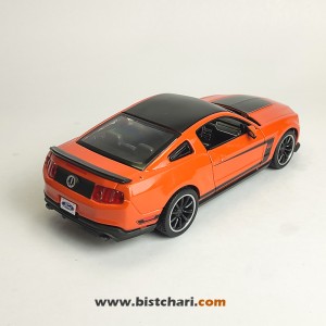 ماکت ماشین فورد موستانگ Ford  مدل Boss 302 رنگ نارنجی