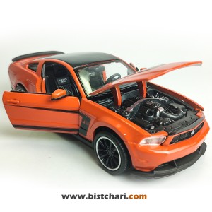 ماکت ماشین فورد موستانگ Ford  مدل Boss 302 رنگ نارنجی