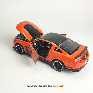 ماکت ماشین فورد موستانگ Ford  مدل Boss 302 رنگ نارنجی