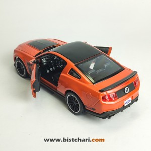 ماکت ماشین فورد موستانگ Ford  مدل Boss 302 رنگ نارنجی