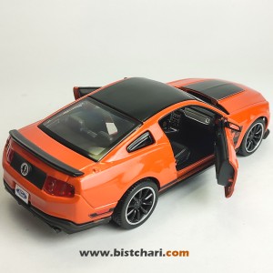 ماکت ماشین فورد موستانگ Ford  مدل Boss 302 رنگ نارنجی