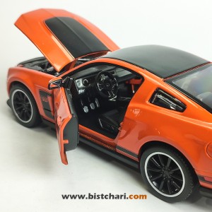 ماکت ماشین فورد موستانگ Ford  مدل Boss 302 رنگ نارنجی