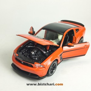 ماکت ماشین فورد موستانگ Ford  مدل Boss 302 رنگ نارنجی