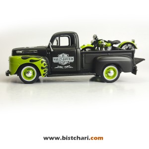 ماکت ماشین فورد Ford مدل F-1 رنگ مشکی/سبز