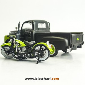 ماکت ماشین فورد Ford مدل F-1 رنگ مشکی/سبز