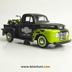 ماکت ماشین فورد Ford مدل F-1 رنگ مشکی/سبز