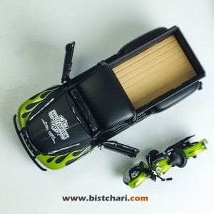 ماکت ماشین فورد Ford مدل F-1 رنگ مشکی/سبز