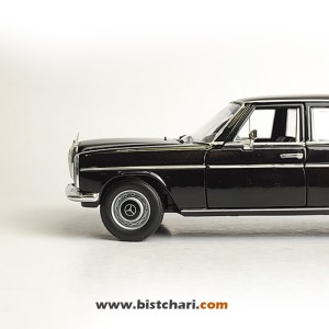 ماکت ماشین مرسدس بنز Mercedes-Benz مدل (W115)220 رنگ مشکی