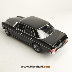 ماکت ماشین مرسدس بنز Mercedes-Benz مدل (W115)220 رنگ مشکی