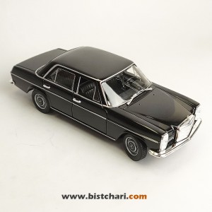 ماکت ماشین مرسدس بنز Mercedes-Benz مدل (W115)220 رنگ مشکی