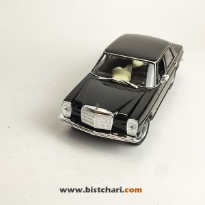 ماکت ماشین مرسدس بنز Mercedes-Benz مدل (W115)220 رنگ مشکی