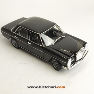 ماکت ماشین مرسدس بنز Mercedes-Benz مدل (W115)220 رنگ مشکی