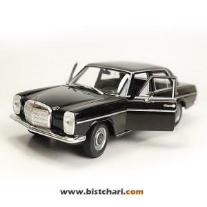 ماکت ماشین مرسدس بنز Mercedes-Benz مدل (W115)220 رنگ مشکی