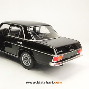 ماکت ماشین مرسدس بنز Mercedes-Benz مدل (W115)220 رنگ مشکی