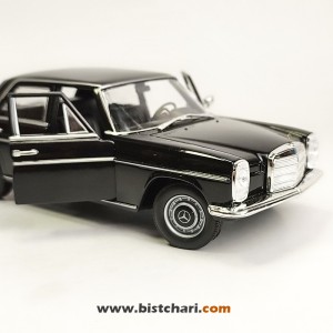 ماکت ماشین مرسدس بنز Mercedes-Benz مدل (W115)220 رنگ مشکی