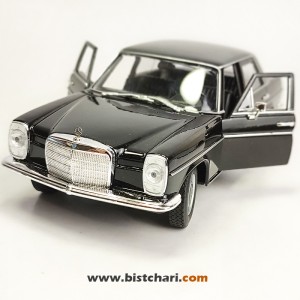 ماکت ماشین مرسدس بنز Mercedes-Benz مدل (W115)220 رنگ مشکی