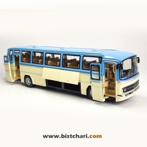 ماکت ماشین(اتوبوس) مرسدس بنز Mercedes-benz مدل 0320 رنگ آبی/کرم