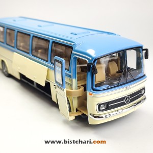 ماکت ماشین(اتوبوس) مرسدس بنز Mercedes-benz مدل 0320 رنگ آبی/کرم