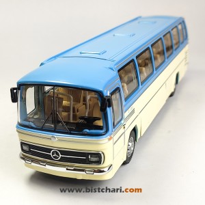 ماکت ماشین(اتوبوس) مرسدس بنز Mercedes-benz مدل 0320 رنگ آبی/کرم