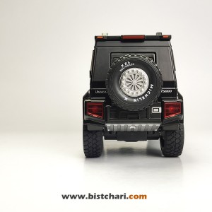 ماکت ماشین مرسدس بنز Mercedes-Benz مدل Unimog U5000 رنگ مشکی