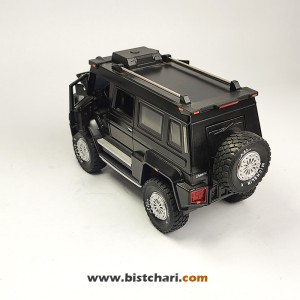 ماکت ماشین مرسدس بنز Mercedes-Benz مدل Unimog U5000 رنگ مشکی