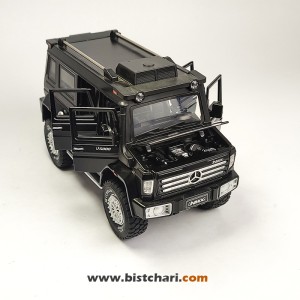 ماکت ماشین مرسدس بنز Mercedes-Benz مدل Unimog U5000 رنگ مشکی