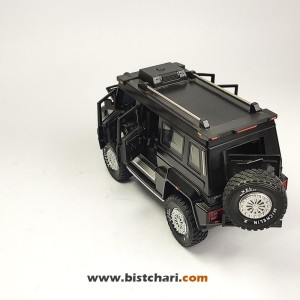 ماکت ماشین مرسدس بنز Mercedes-Benz مدل Unimog U5000 رنگ مشکی