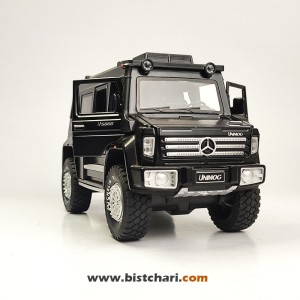 ماکت ماشین مرسدس بنز Mercedes-Benz مدل Unimog U5000 رنگ مشکی