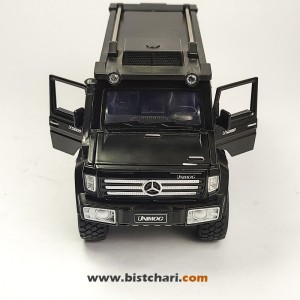 ماکت ماشین مرسدس بنز Mercedes-Benz مدل Unimog U5000 رنگ مشکی