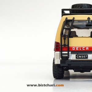 ماکت ماشین میتسوبیشی Mitsubishi مدل Delica رنگ خاکی