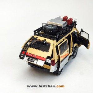 ماکت ماشین میتسوبیشی Mitsubishi مدل Delica رنگ خاکی