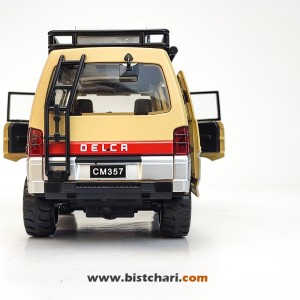 ماکت ماشین میتسوبیشی Mitsubishi مدل Delica رنگ خاکی