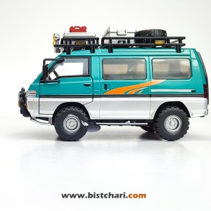 ماکت ماشین میتسوبیشی Mitsubishi مدل Delica رنگ سبز