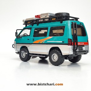 ماکت ماشین میتسوبیشی Mitsubishi مدل Delica رنگ سبز