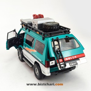 ماکت ماشین میتسوبیشی Mitsubishi مدل Delica رنگ سبز