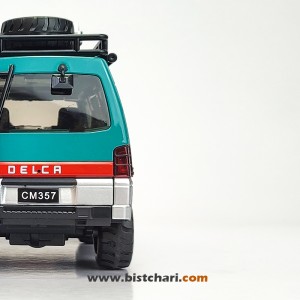 ماکت ماشین میتسوبیشی Mitsubishi مدل Delica رنگ سبز