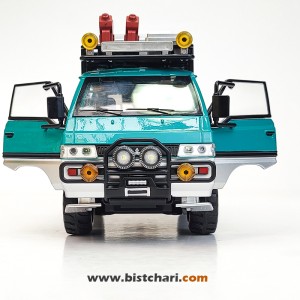 ماکت ماشین میتسوبیشی Mitsubishi مدل Delica رنگ سبز