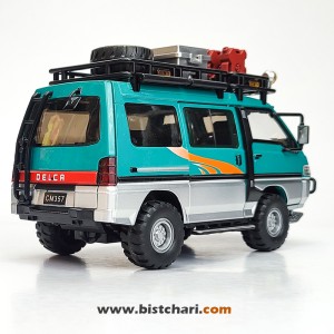 ماکت ماشین میتسوبیشی Mitsubishi مدل Delica رنگ سبز