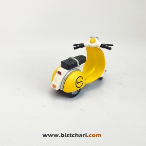 ماکت موتور وسپا Vespa مدل Style Scooter Model زرد