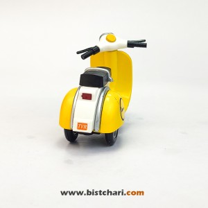 ماکت موتور وسپا Vespa مدل Style Scooter Model زرد