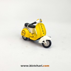ماکت موتور وسپا Vespa مدل Style Scooter Model زرد