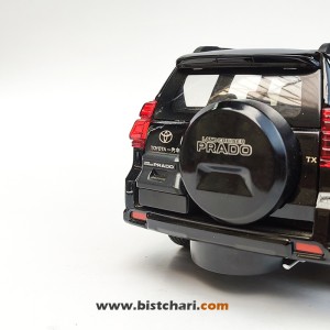 ماکت ماشین تویوتا Toyota مدل Prado J150 رنگ مشکی
