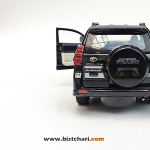ماکت ماشین تویوتا Toyota مدل Prado J150 رنگ مشکی