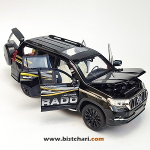 ماکت ماشین تویوتا Toyota مدل Prado J150 رنگ مشکی