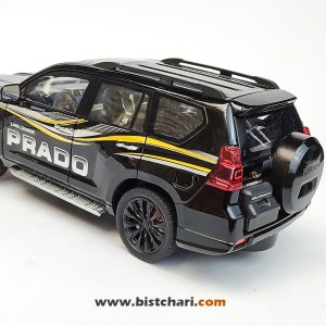 ماکت ماشین تویوتا Toyota مدل Prado J150 رنگ مشکی
